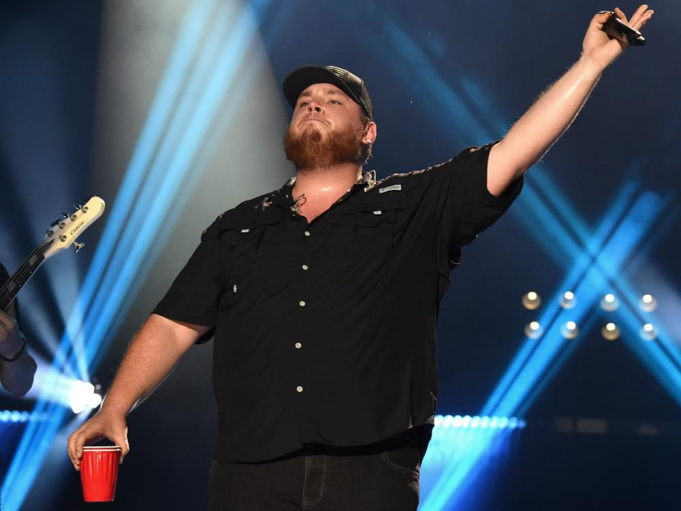 Luke Combs, Ashley McBryde & Drew Parker at Broadmoor World Arena