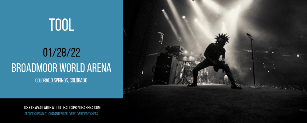 Tool at Broadmoor World Arena tickets Tool at Broadmoor World Arena