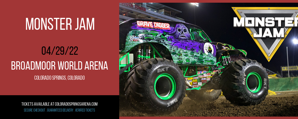 Monster Jam at Broadmoor World Arena