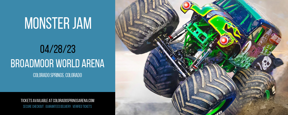Monster Jam at Broadmoor World Arena tickets Monster Jam at Broadmoor World Arena