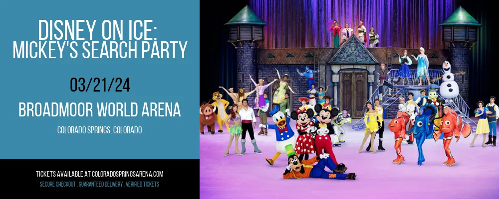 Disney On Ice at Broadmoor World Arena