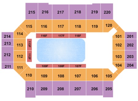 Springs Venue Seating Chart