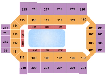 Broadmoor World Arena Seating Chart