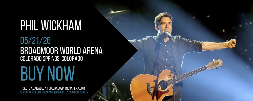Phil Wickham at Broadmoor World Arena