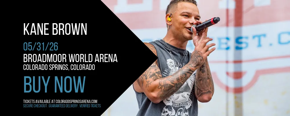 Kane Brown at Broadmoor World Arena